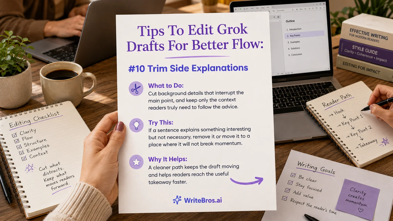 How to Edit Grok Drafts for Better Flow