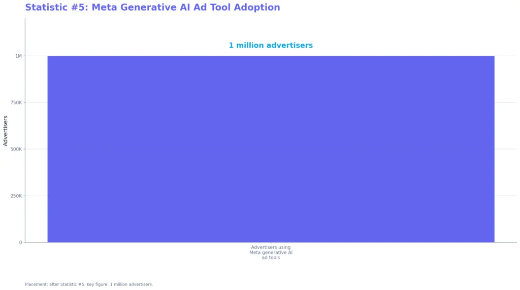 Meta AI Marketing Content Statistics