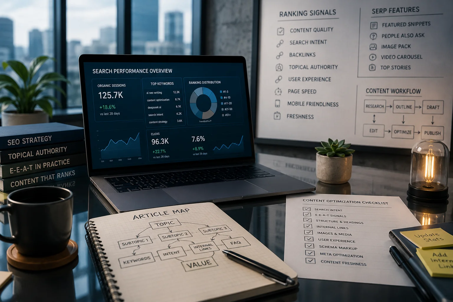 DeepSeek SEO Writing Statistics: Top 20 Optimization Benchmarks