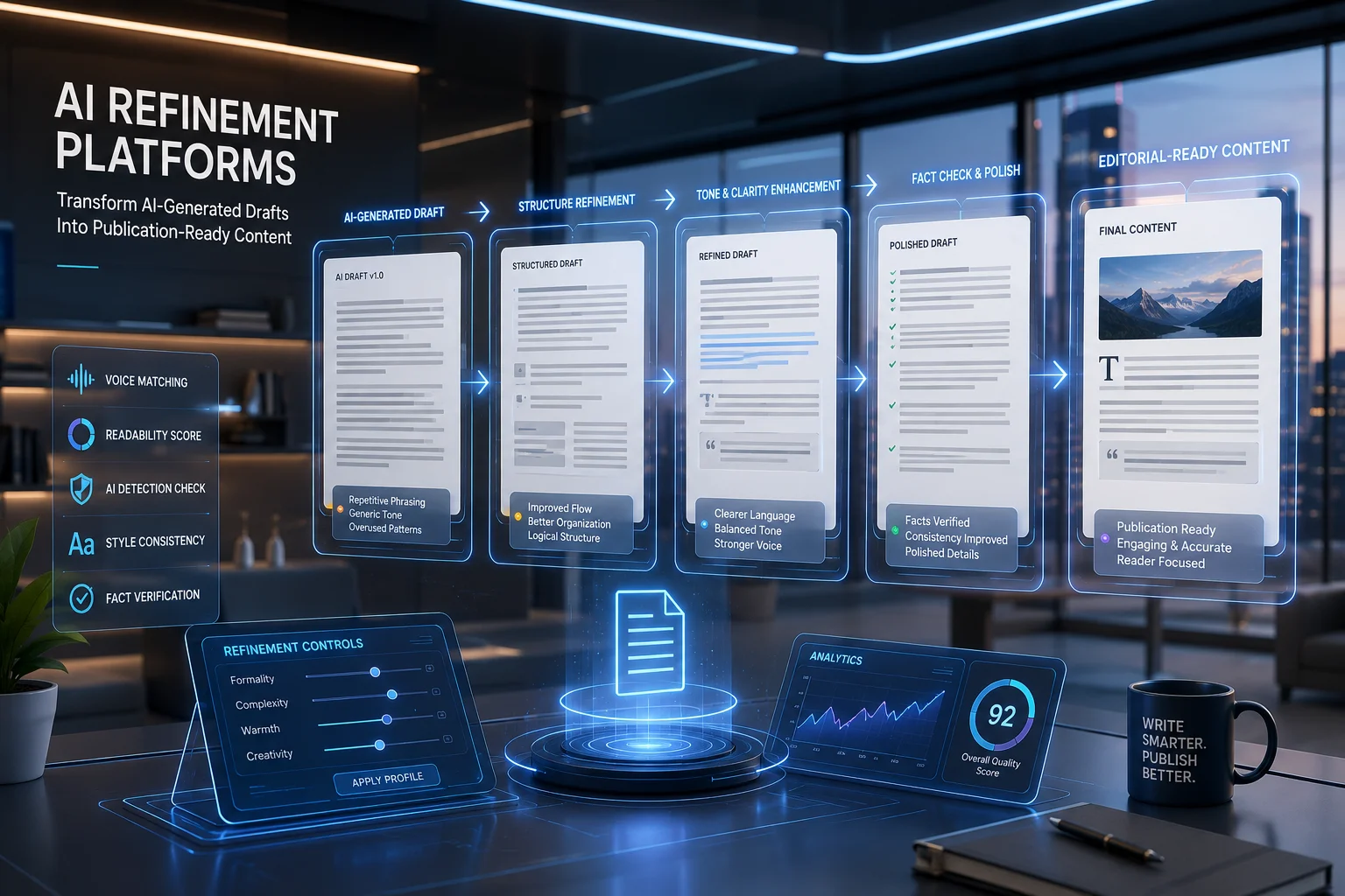 10 AI Refinement Platforms for AI-Generated Drafts in 2026