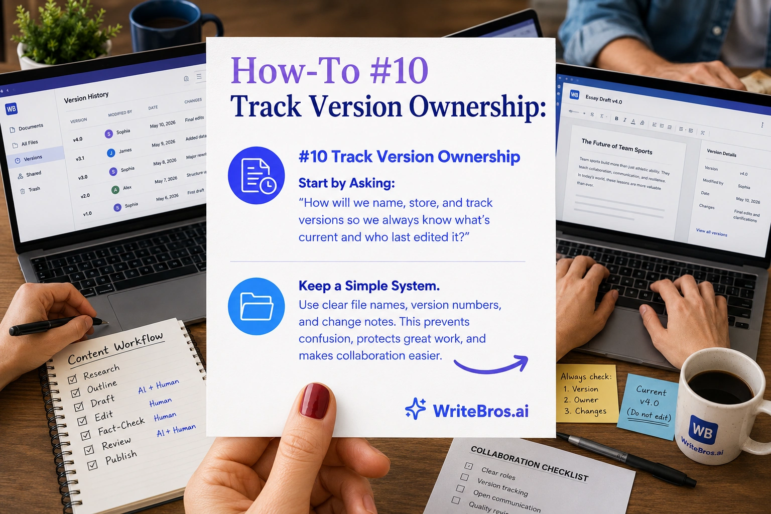 How to Build Human-AI Collaborative Writing Workflows