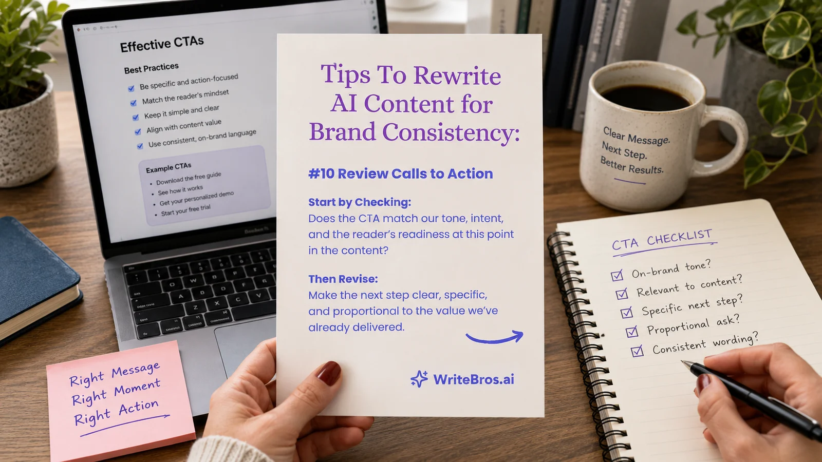 How to Rewrite AI Content for Brand Consistency