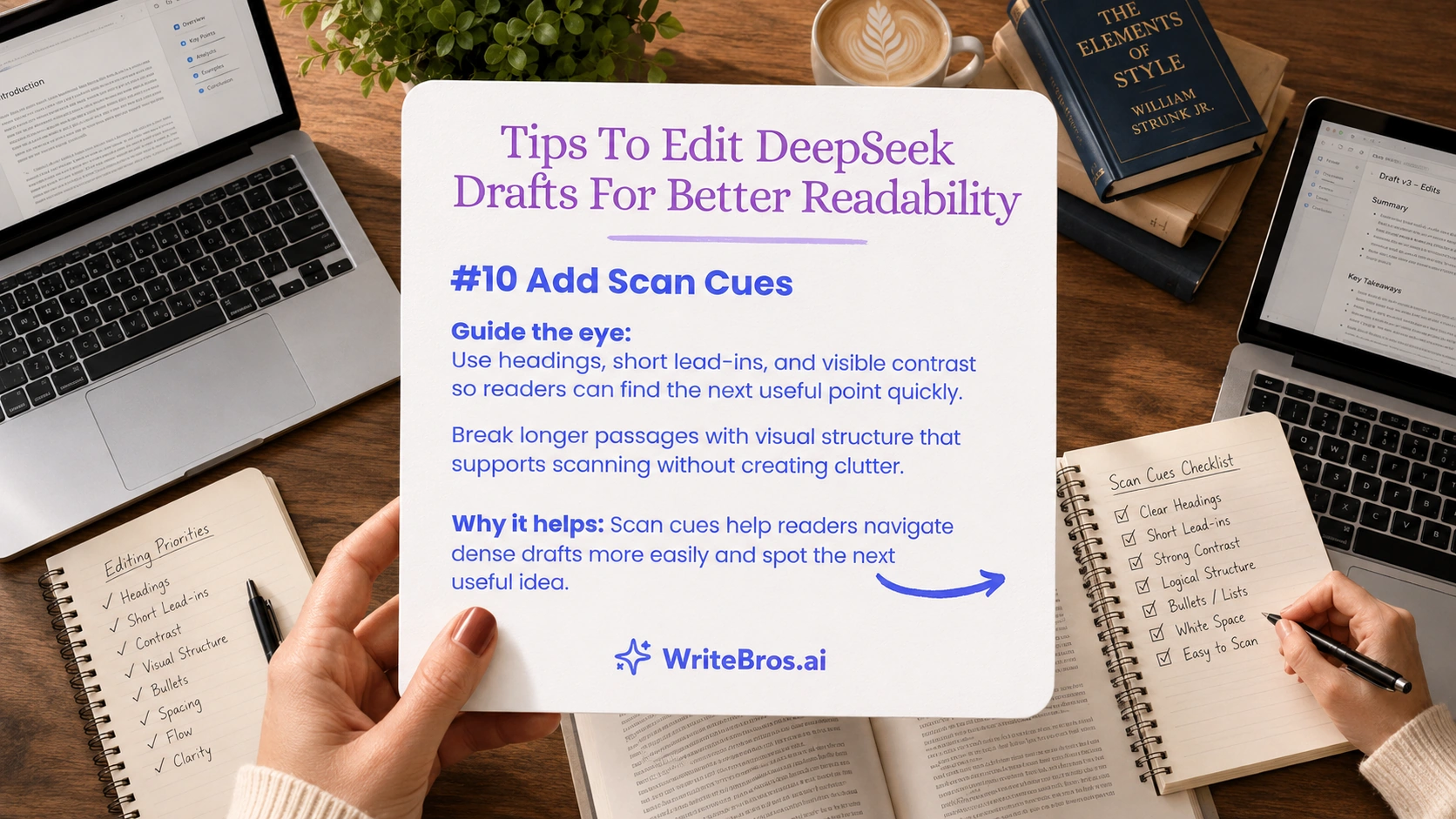 How to Edit DeepSeek Drafts for Better Readability