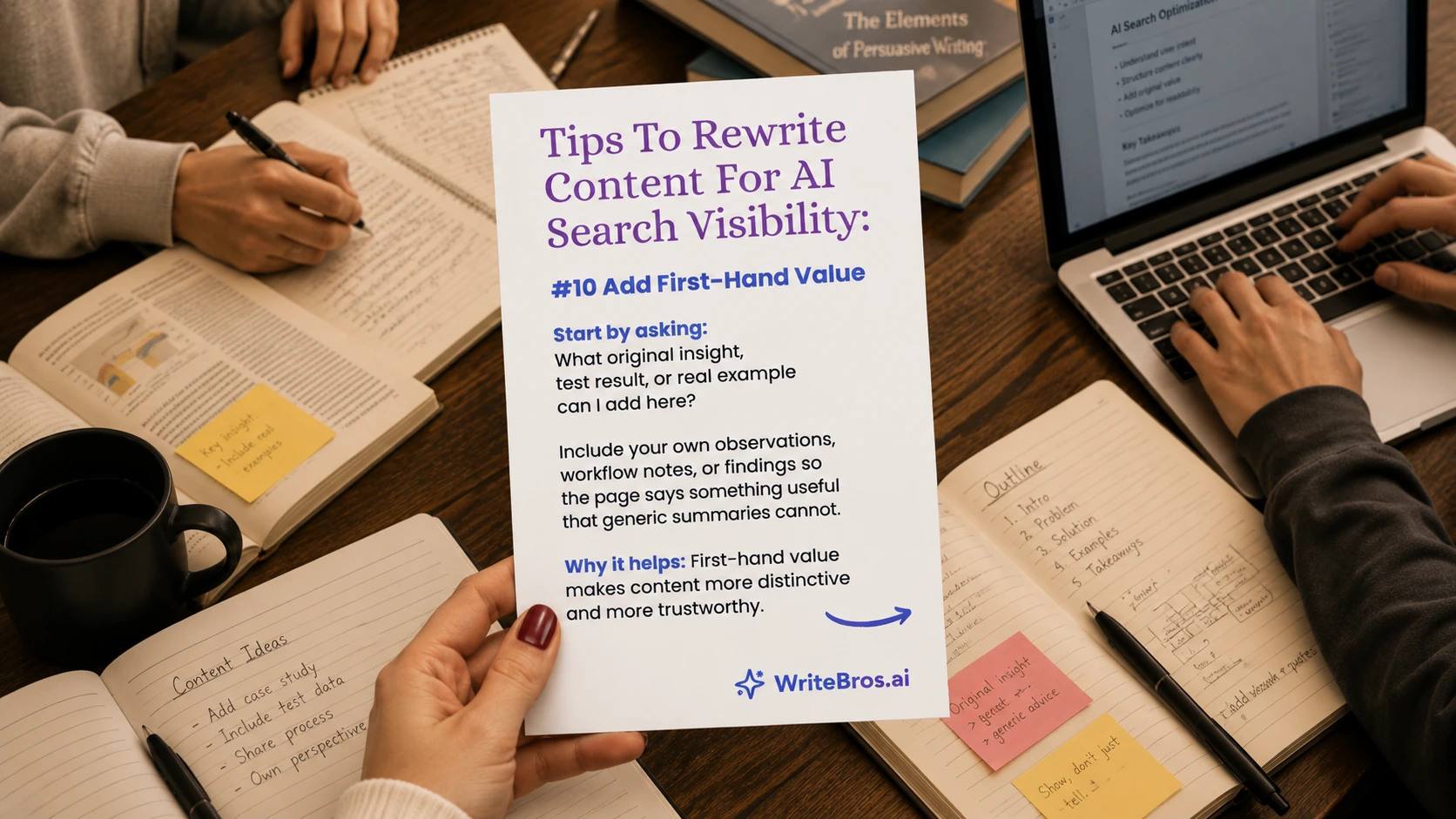 How to Rewrite Content for AI Search Visibility