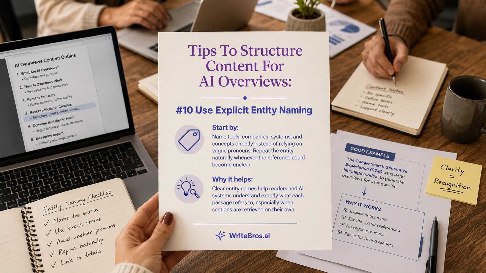 How to Structure Content for AI Overviews