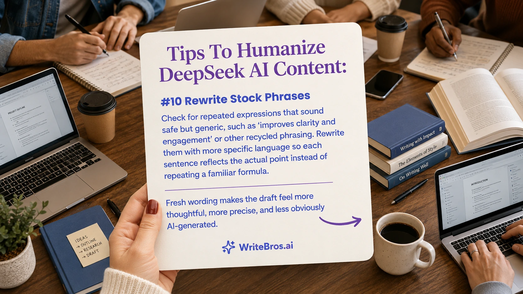 How to Humanize DeepSeek AI Content