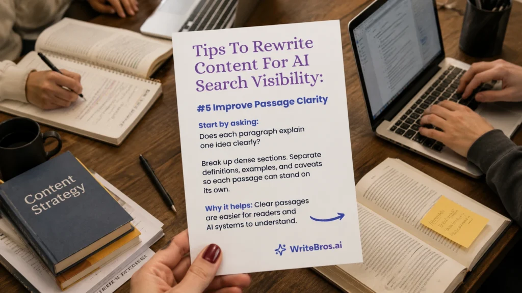 How to Rewrite Content for AI Search Visibility