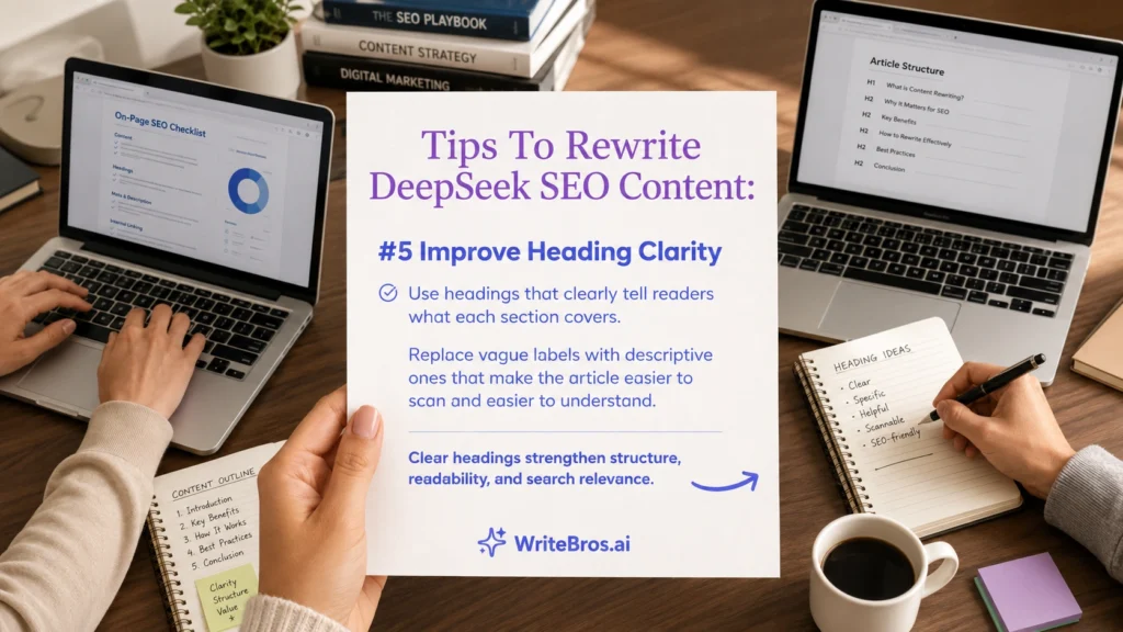 How to Rewrite DeepSeek SEO Content