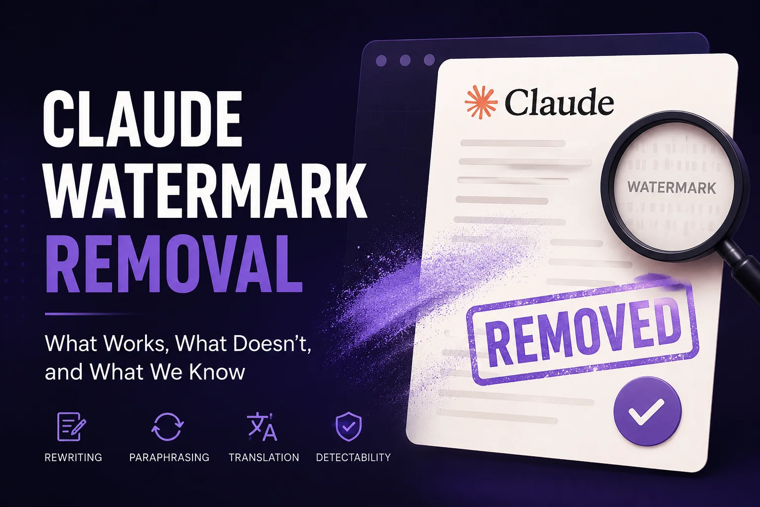 Claude Watermark Removal: Here’s What We Know So Far