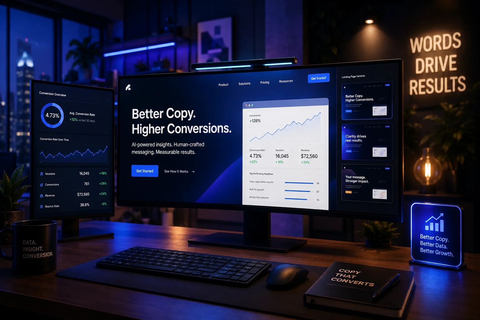 AI Website Copy Conversion Statistics: Top 20 CRO Editing Insights
