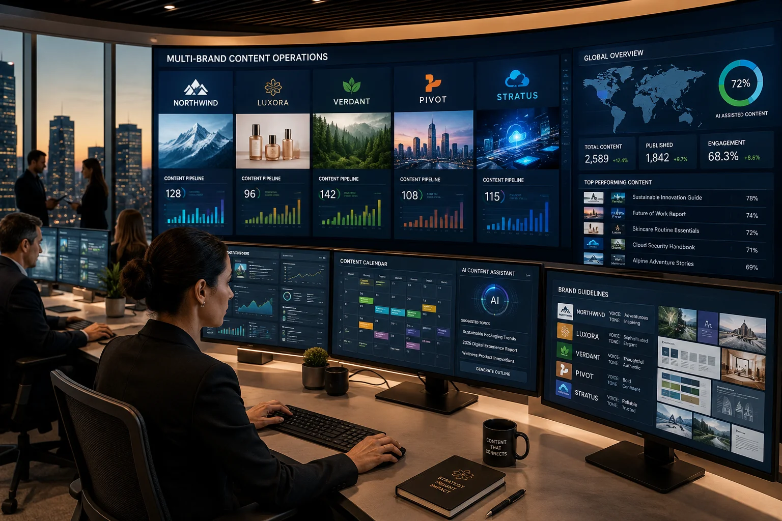 Multi-Brand AI Content Workflow Trends: Top 20 Scalability Insights