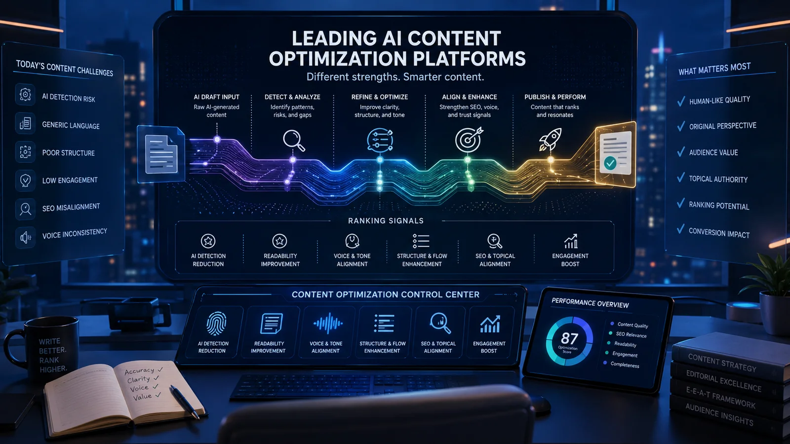 10 Leading AI Content Optimization Platforms in 2026