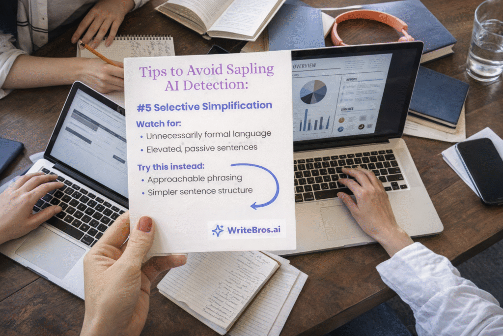 How to Avoid Sapling AI Detection
