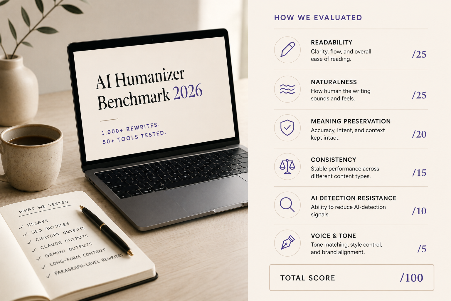AI Humanizer Benchmark