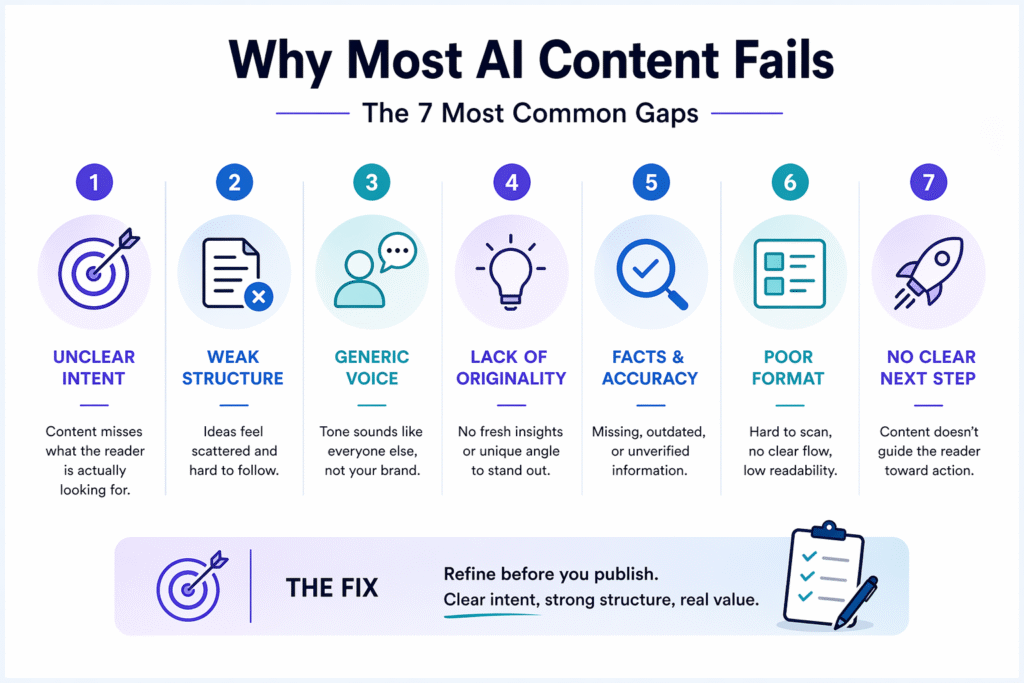 Why Most AI Content Fails