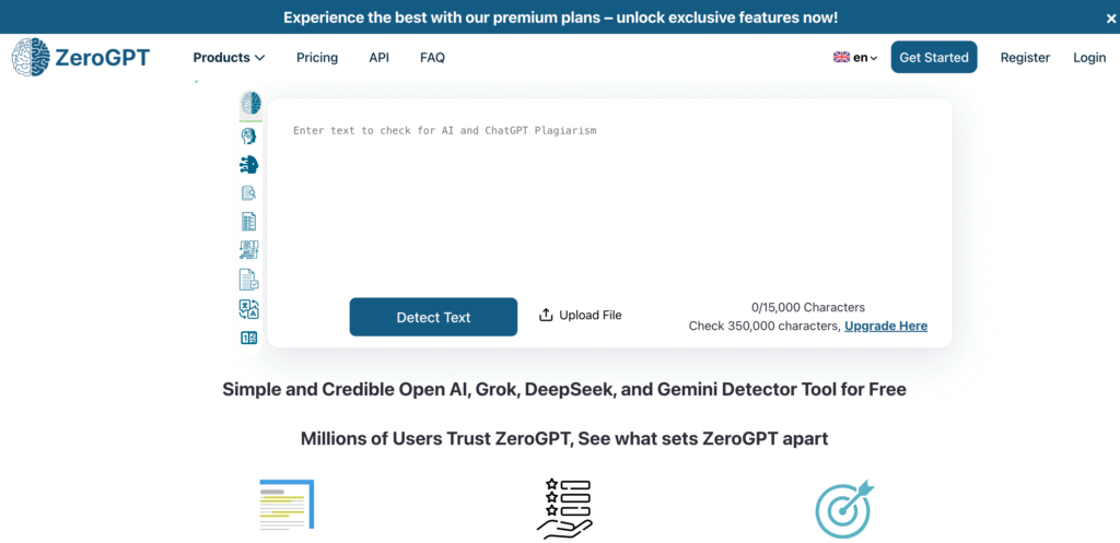 ZeroGPT AI detector review
