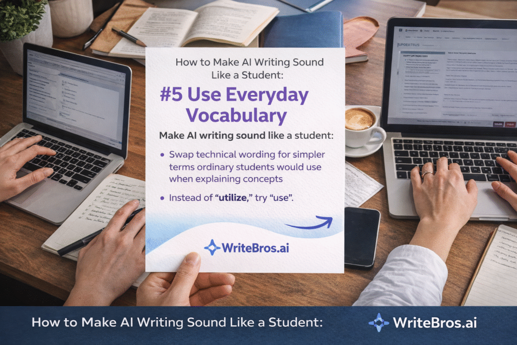 How to Make AI Writing Sound Like a Student