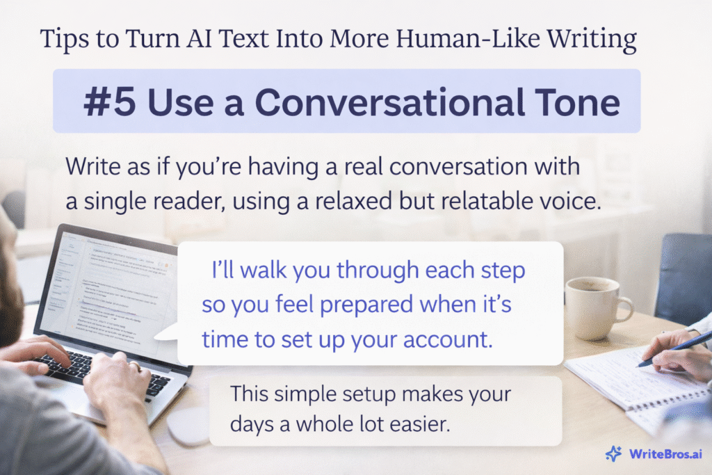 How to Make AI Text Read Like a Human Wrote It