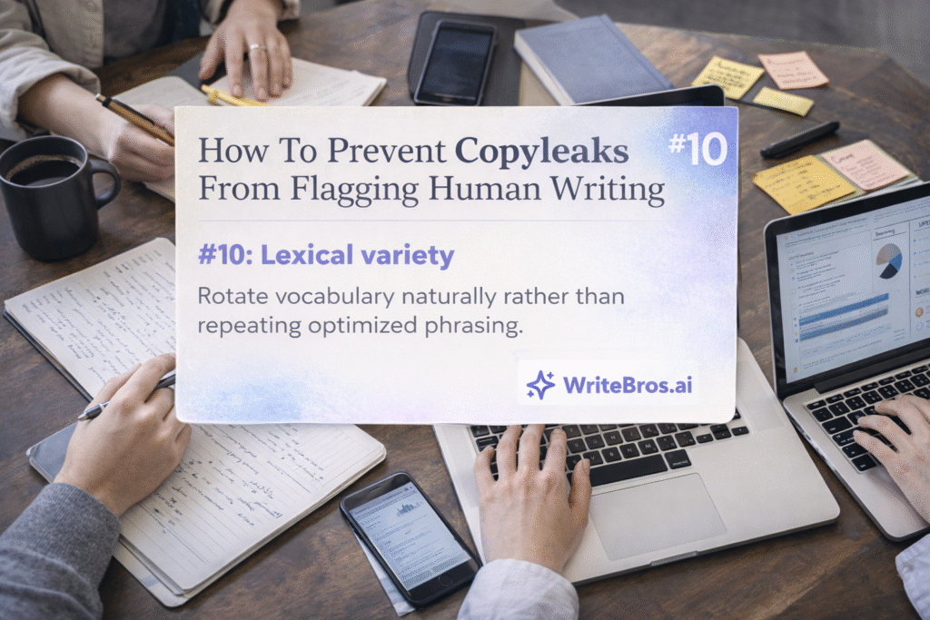 How to Prevent Copyleaks From Flagging Human Writing