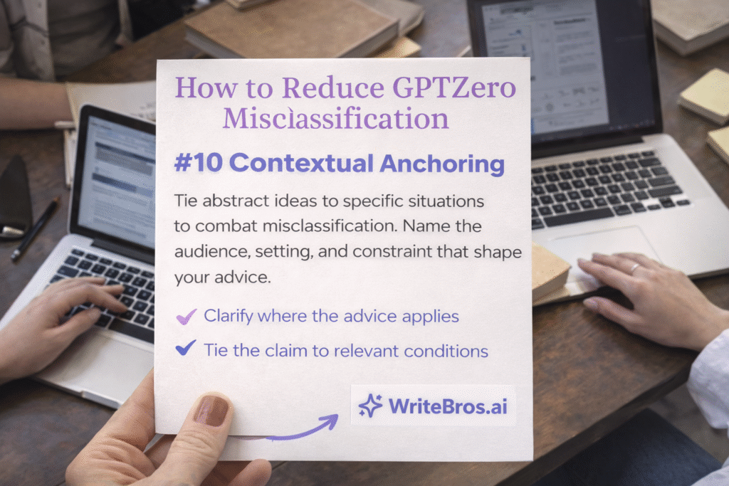 How to Reduce GPTZero Misclassification