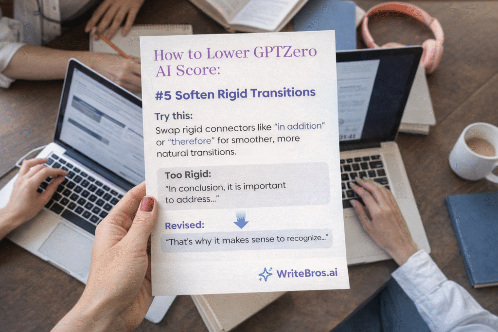 How to Lower GPTZero AI Score