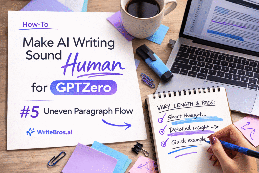 How to Make AI Writing Sound Human for GPTZero