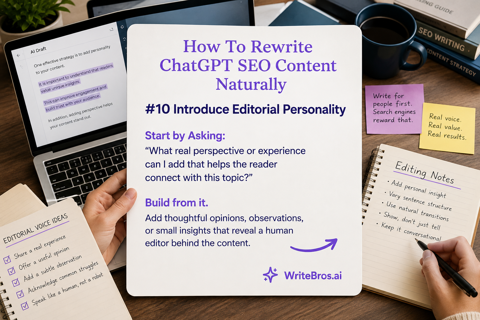 How to Rewrite ChatGPT SEO Content Naturally
