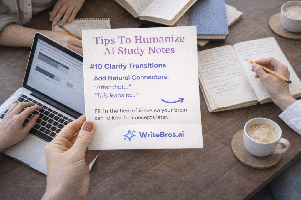 How to Humanize AI Study Notes