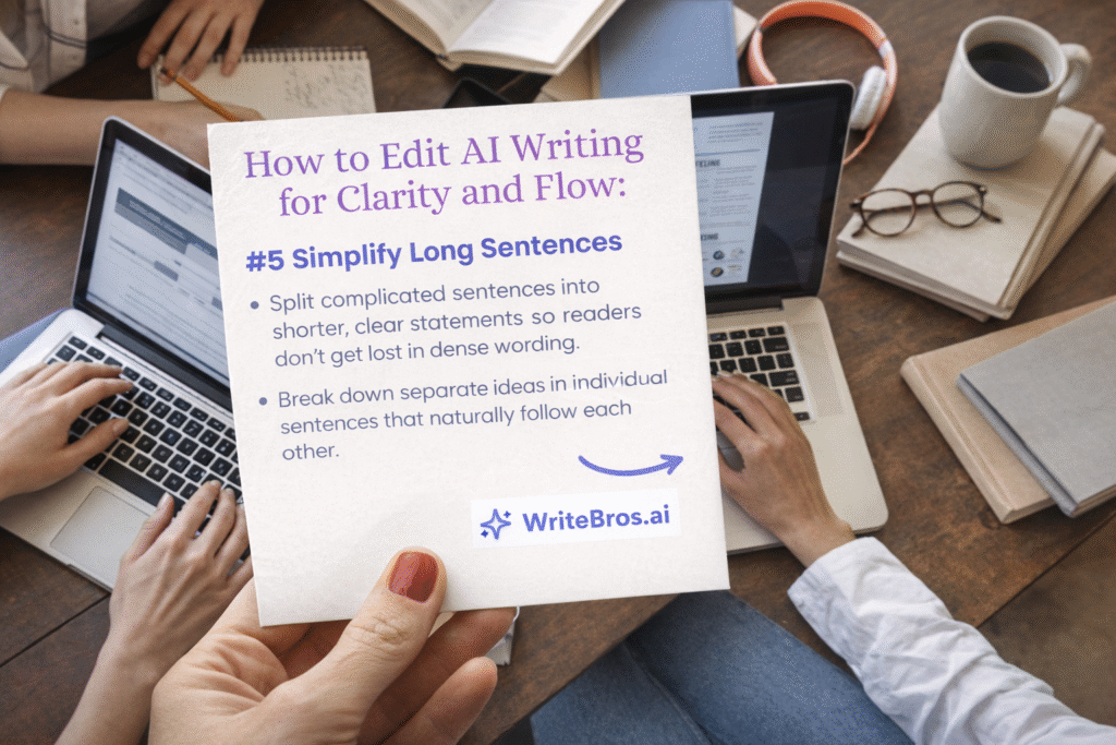How to Edit AI Writing for Clarity and Flow