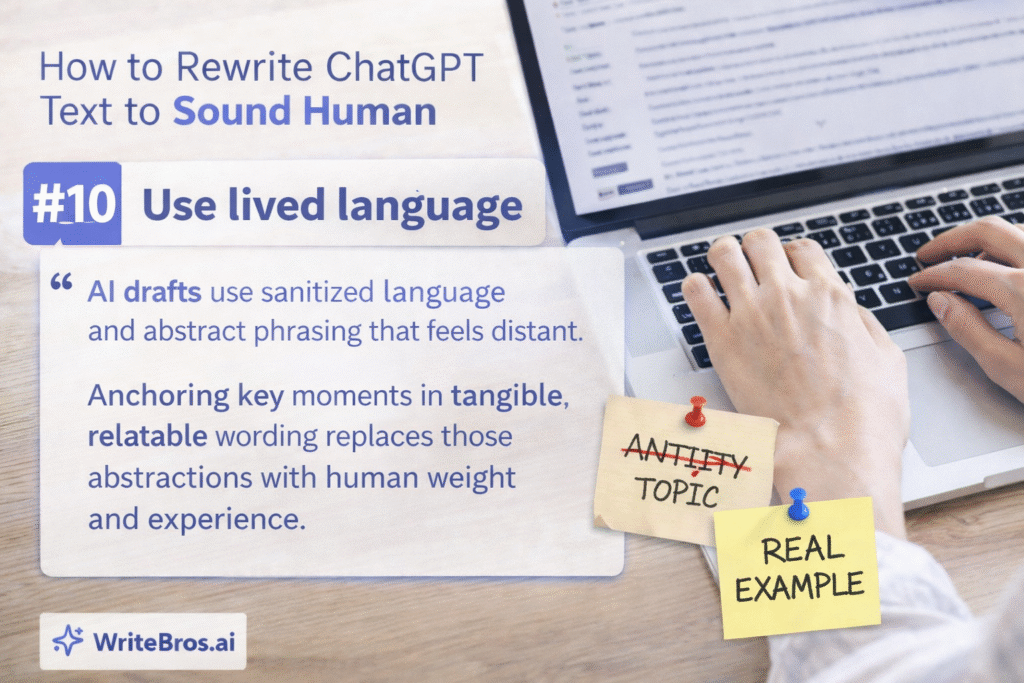 How to Rewrite ChatGPT Text to Sound Human