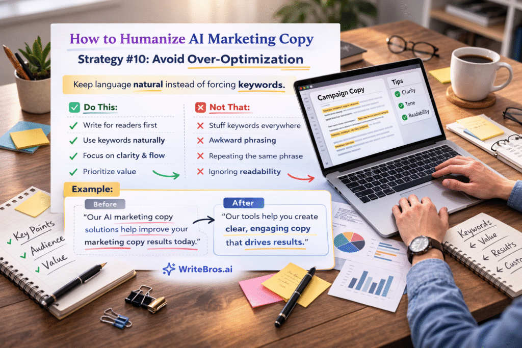 How to Humanize AI Marketing Copy