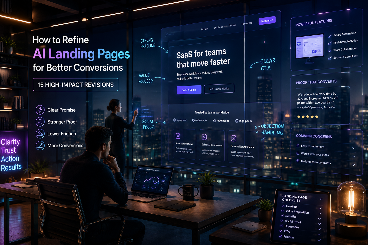 How to Refine AI Landing Pages for Better Conversions: 15 High-Impact Revisions