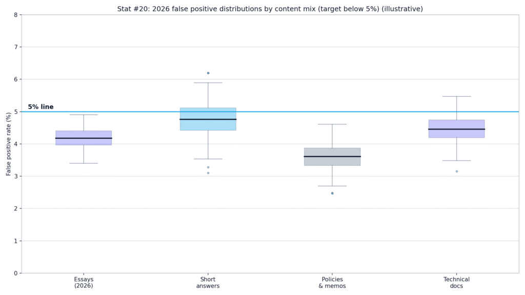 Copyleaks False Positive Rate Statistics