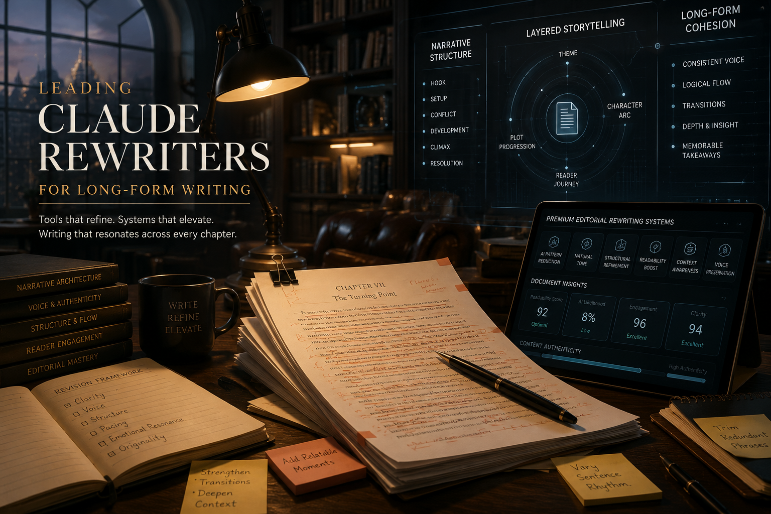 10 Leading Claude Rewriters for Long-Form Writing in 2026