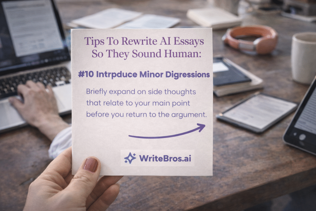 How to Rewrite AI Essays to Sound Human