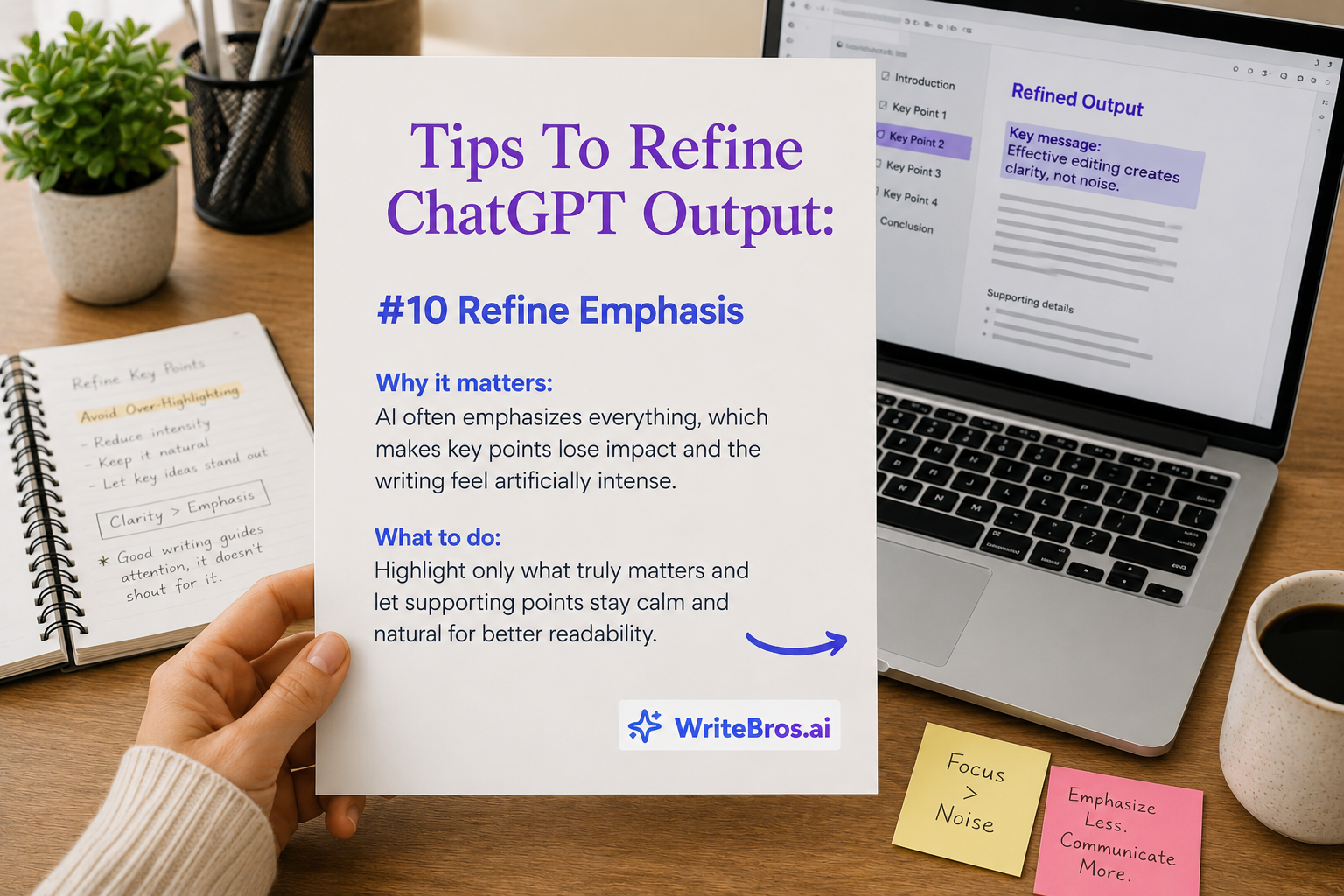 How to Refine ChatGPT Output for Human-Like Writing