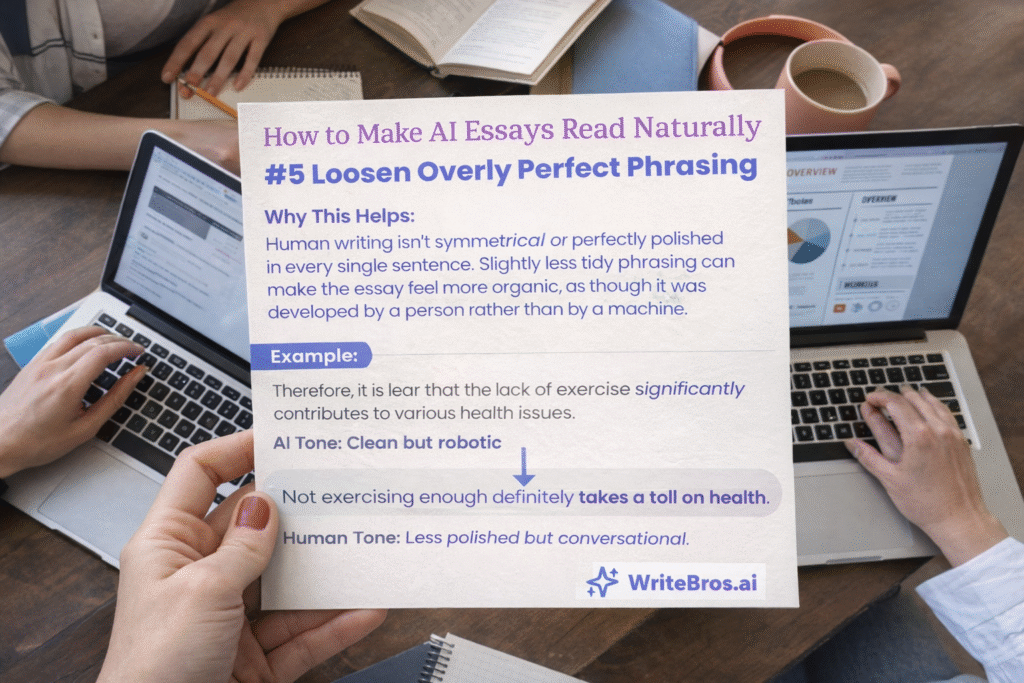 How to Make AI Essays Read Naturally