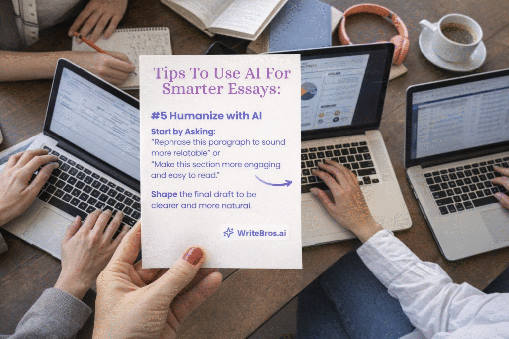 How to Turn AI-Generated Text Into Student Writing