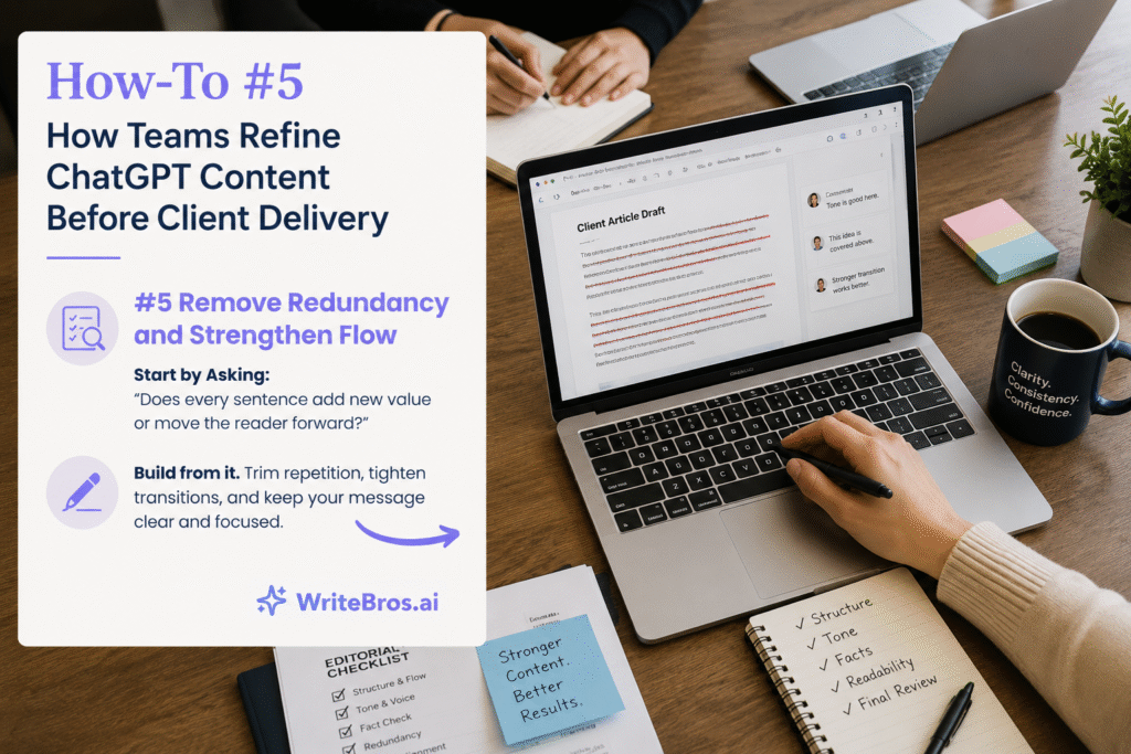 How Teams Refine ChatGPT Content Before Client Delivery