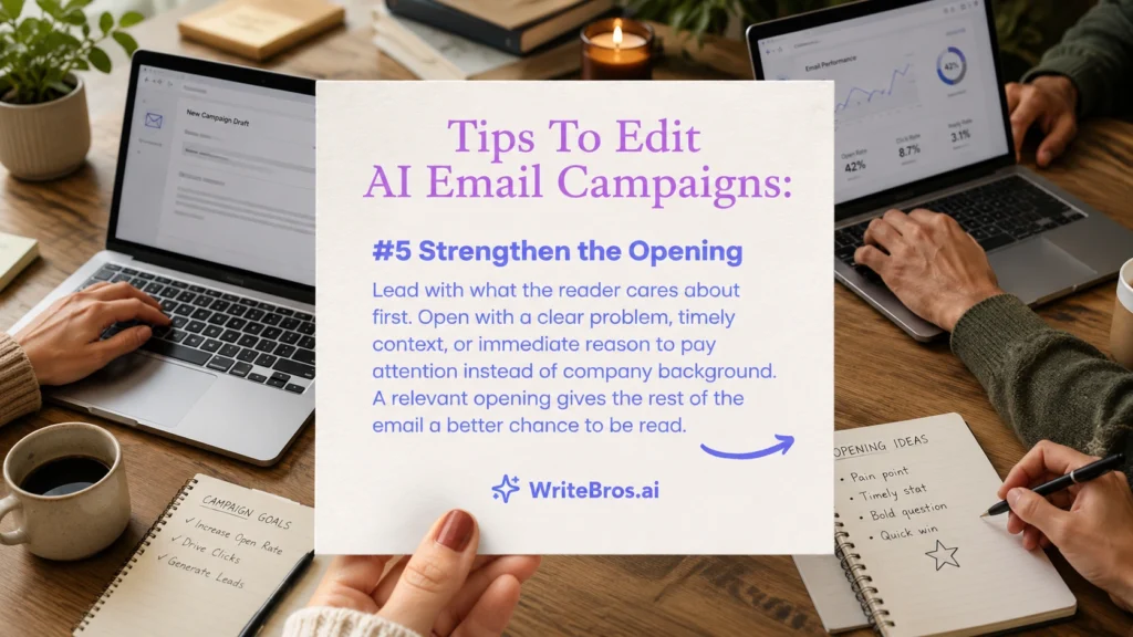 How to Edit AI Email Campaigns for Better Responses
