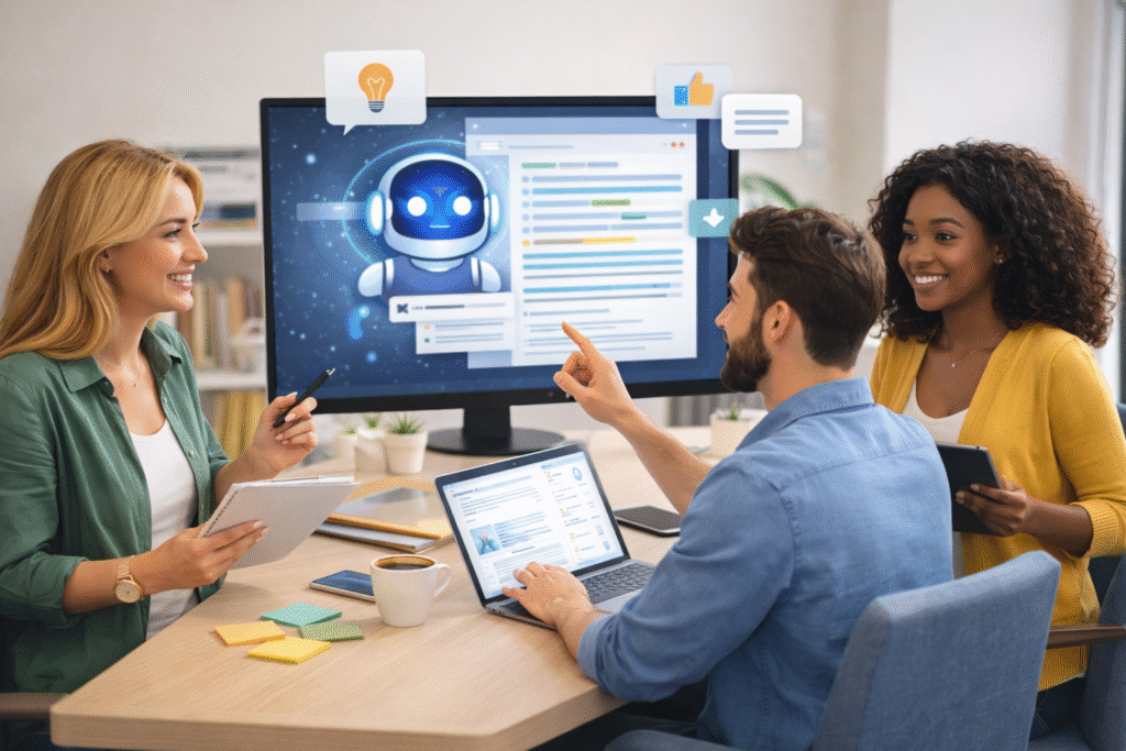 Small Businesses Use AI Writing Tools