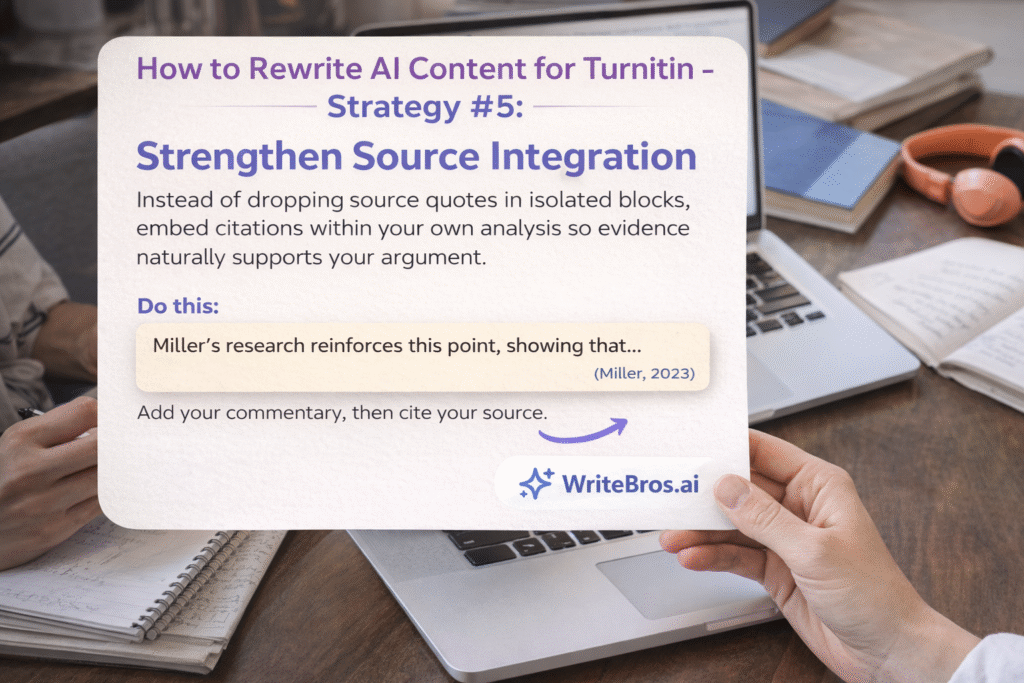 How to Rewrite AI Content for Turnitin