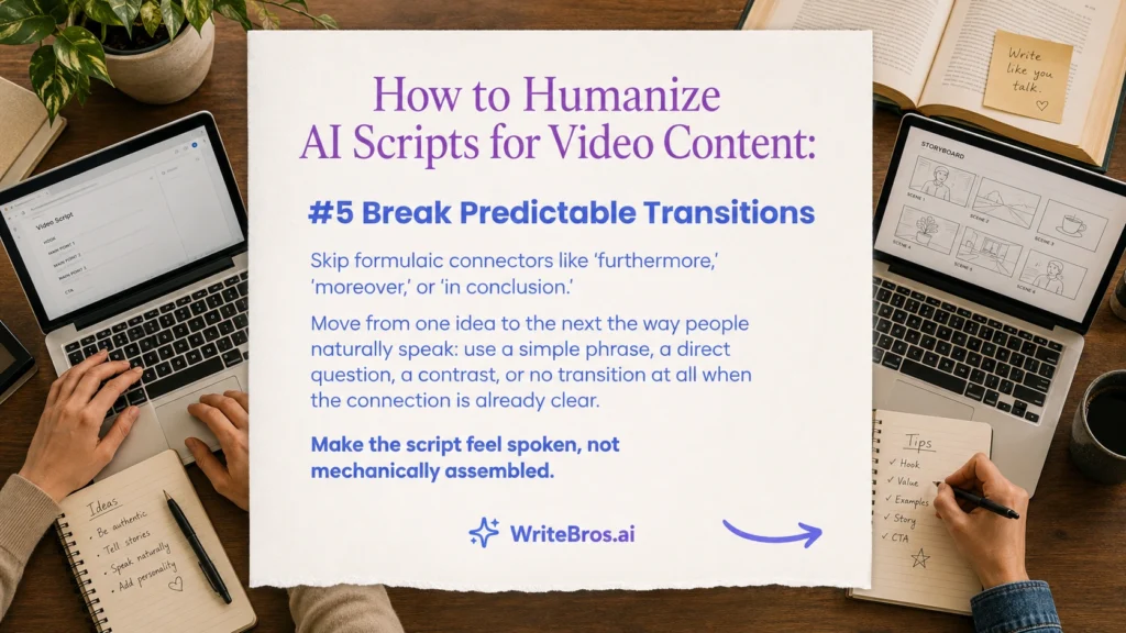 How to Humanize AI Scripts for Video Content