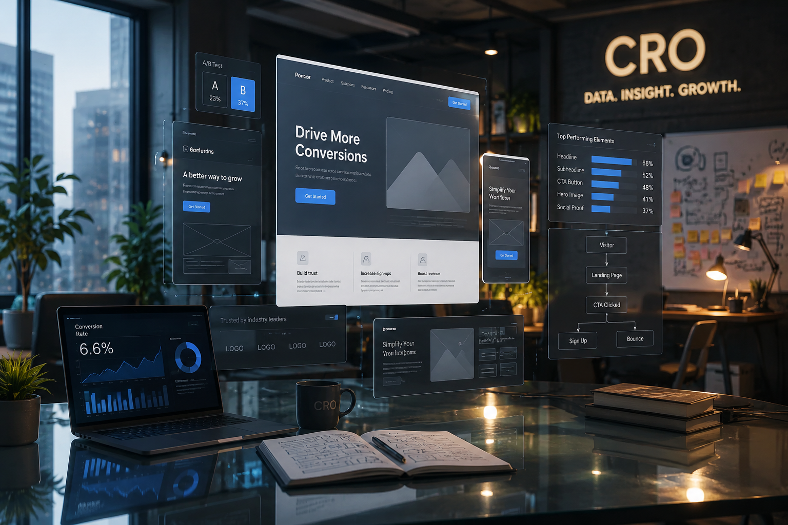 AI Landing Page Optimization Data: Top 20 Conversion Insights