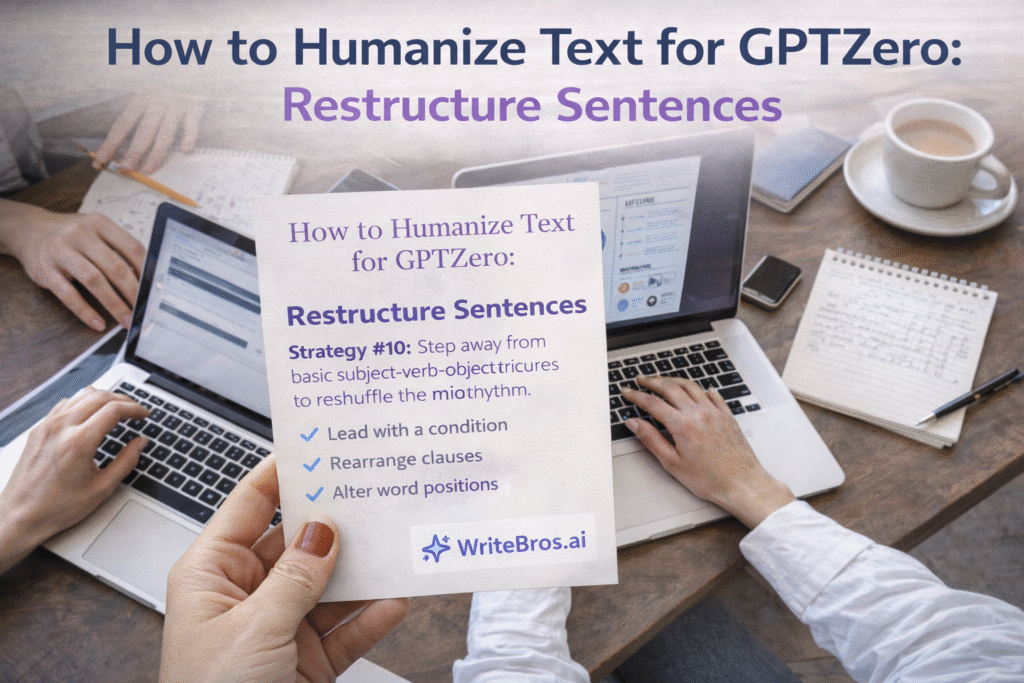 How to Humanize Text for GPTZero