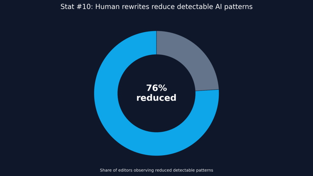 AI Content Editing Behavior Statistics