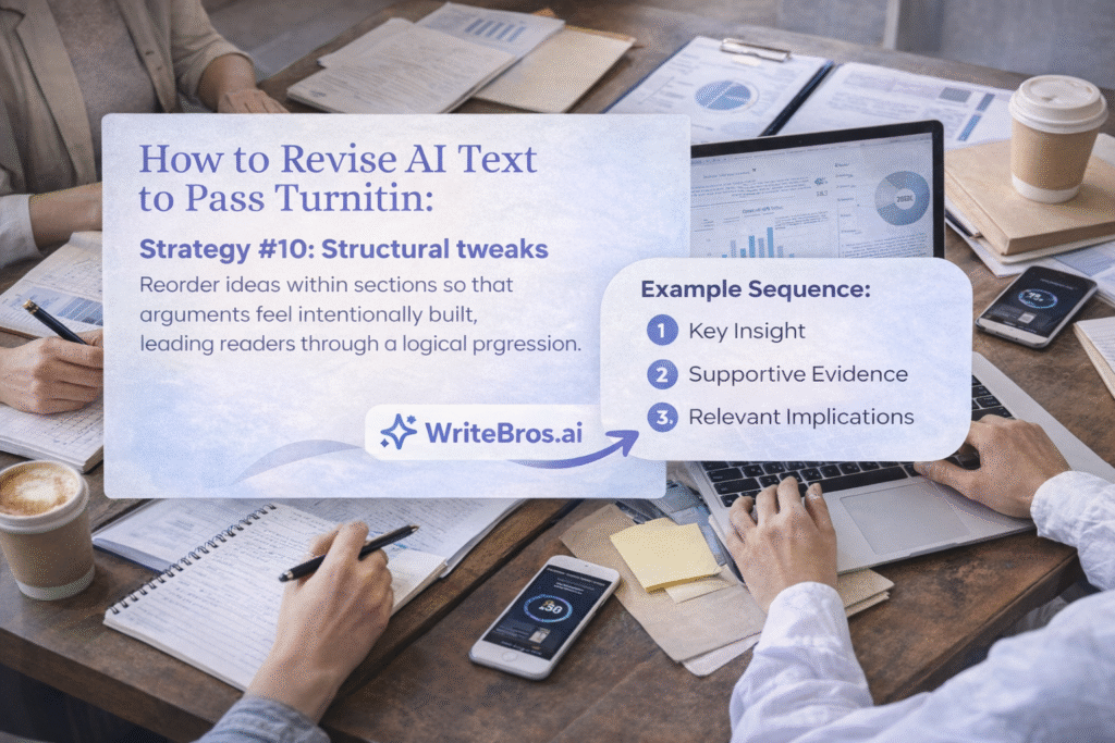 How to Revise AI Text to Pass Turnitin