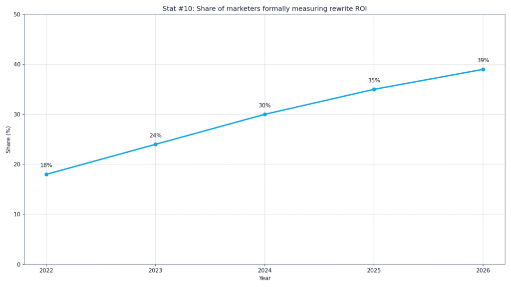 AI Content Rewriting Statistics