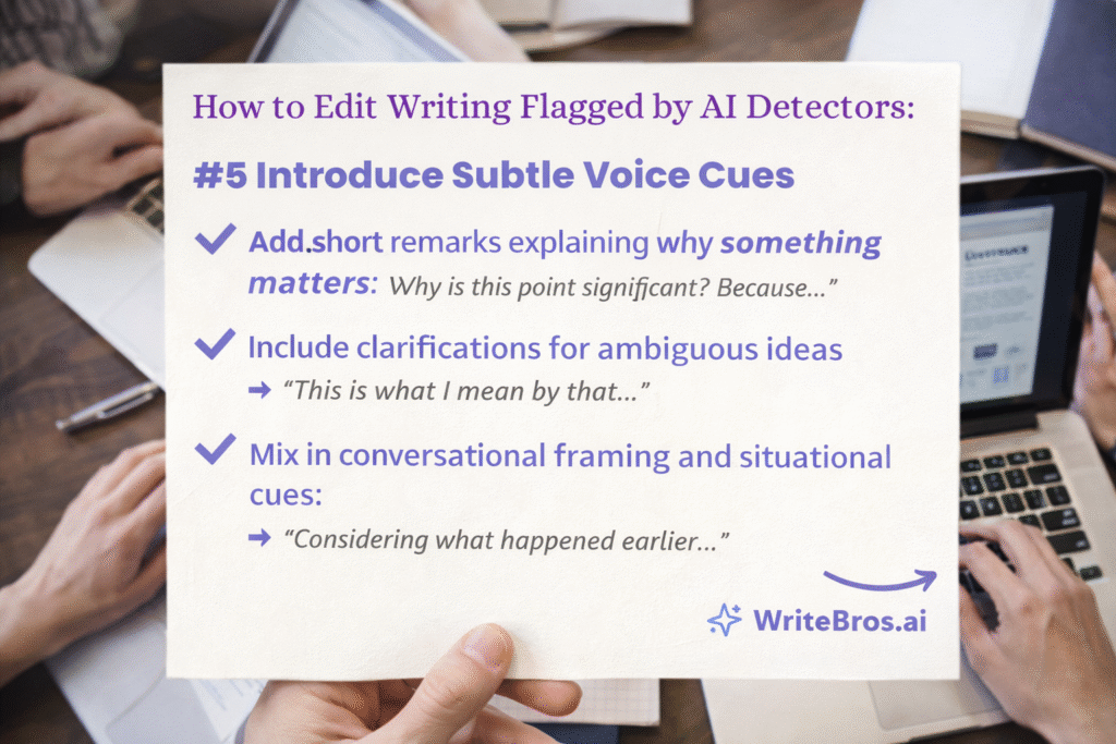 How to Edit Writing Flagged by AI Detectors