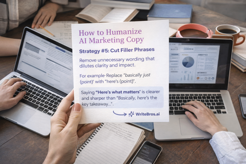 How to Humanize AI Marketing Copy